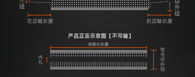 工业毛刷辊规格