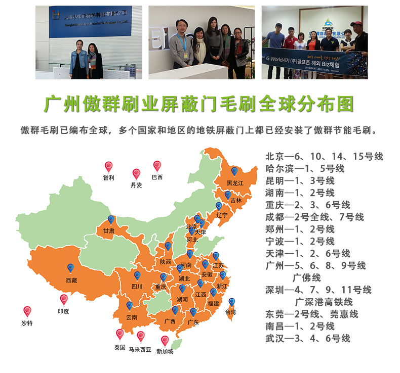 PA毛刷条