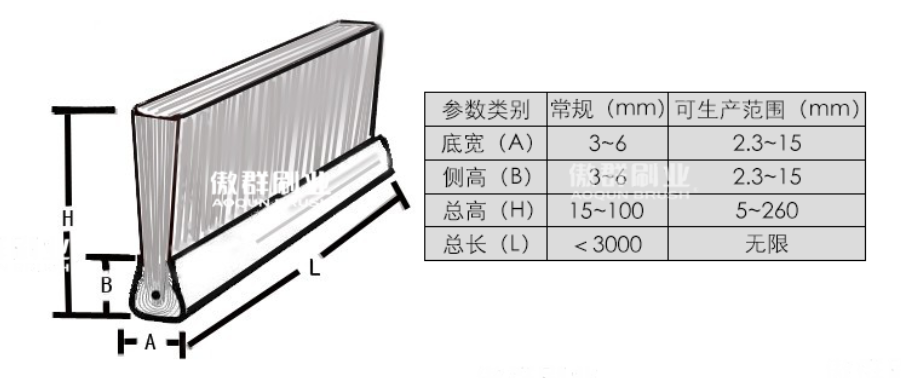 铝合金条刷